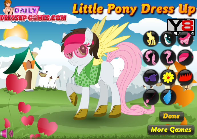 Little Pony Dress Up