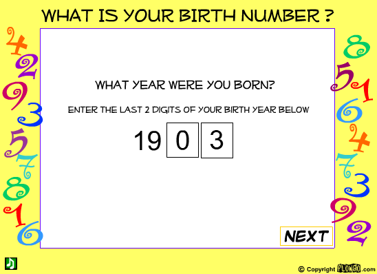 What is Your Birth Number?