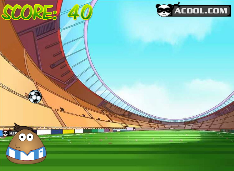 Pou Juggling Football