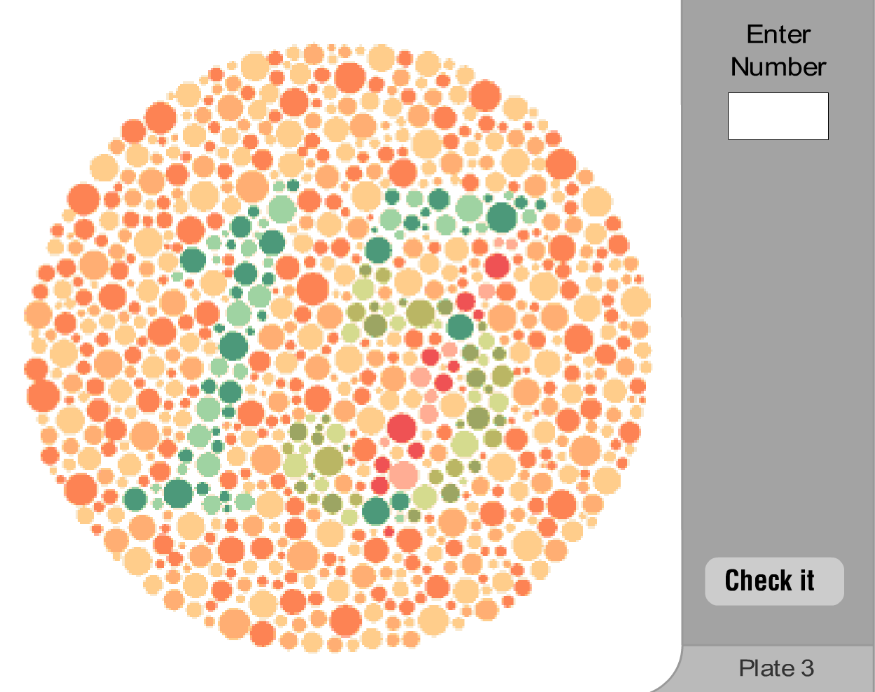 Color Vision Deficiency Test