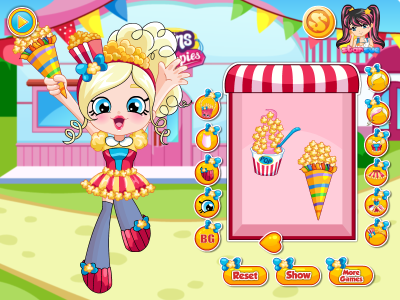 Shopkins Shoppies Popette Dress Up