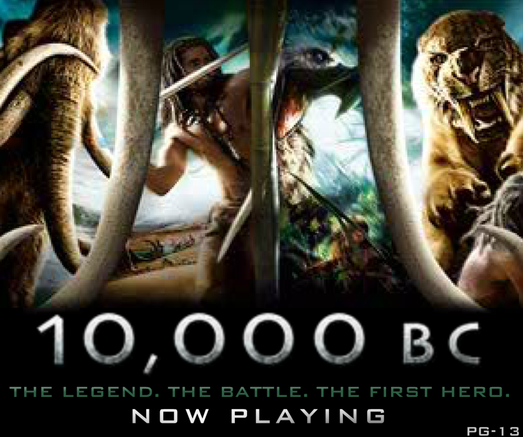 10,000 BC 300x250 Banner Ad