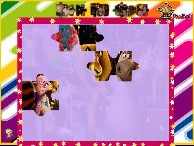 Madagascar 3 Puzzle