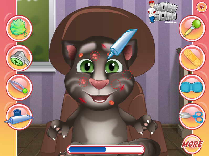 Baby Talking Tom: Great Makeover