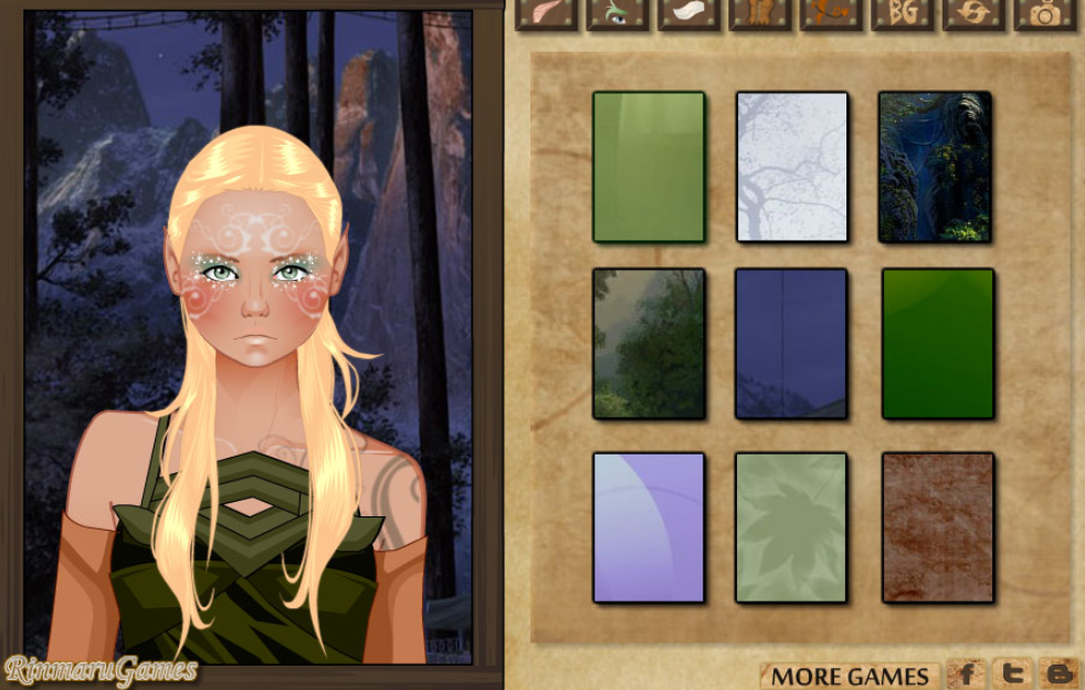 Elven make over game