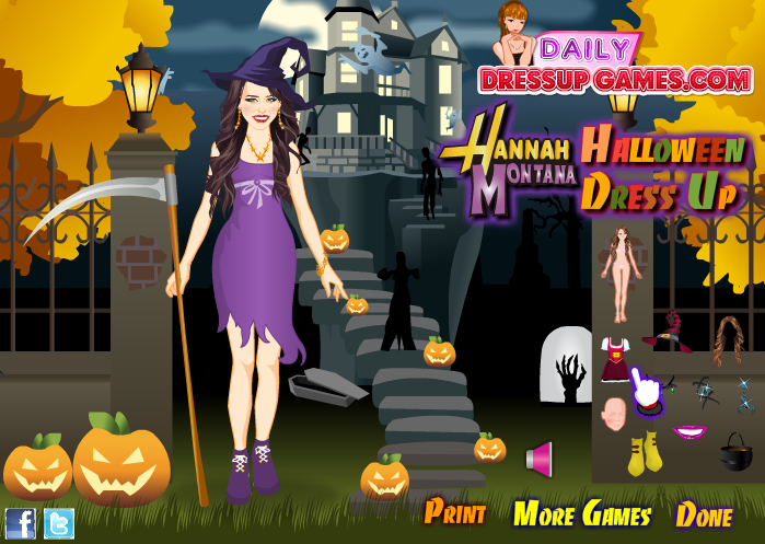 Hannah Montana Halloween Dress Up