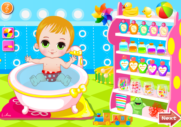 Baby Bathing Games For Little Kids