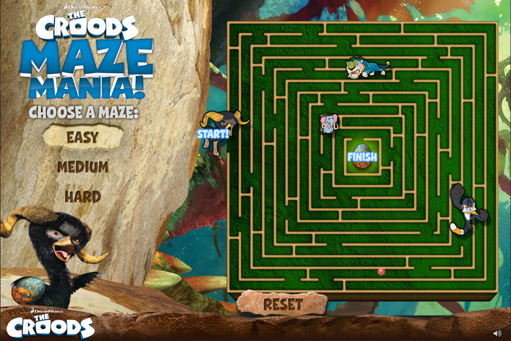 The Croods: Maze Mania!