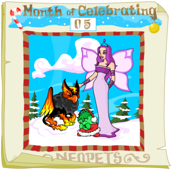 Neopets Advent Calendar 2001: Day 05