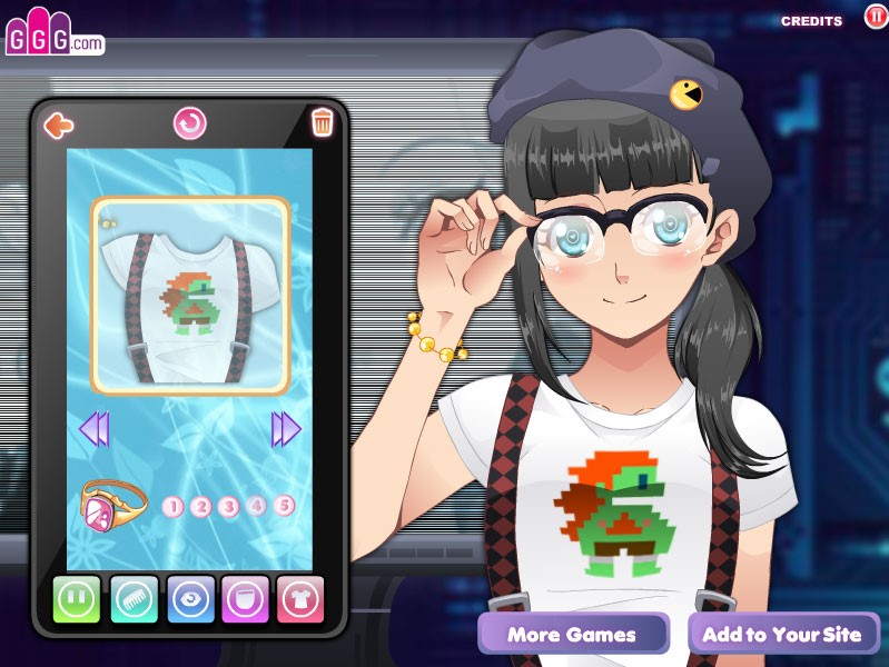 Anime Geek Girl Makeover Game