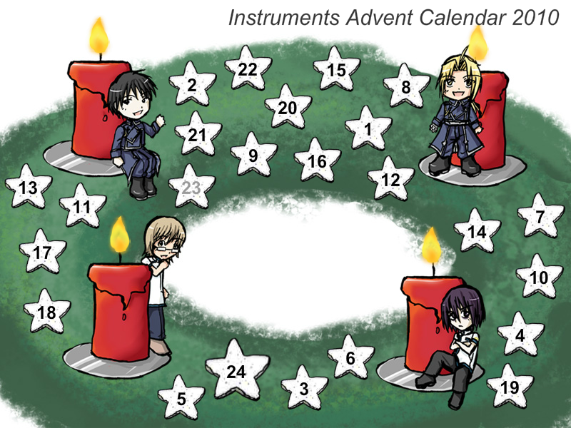 Instruments Advent Calendar 2010