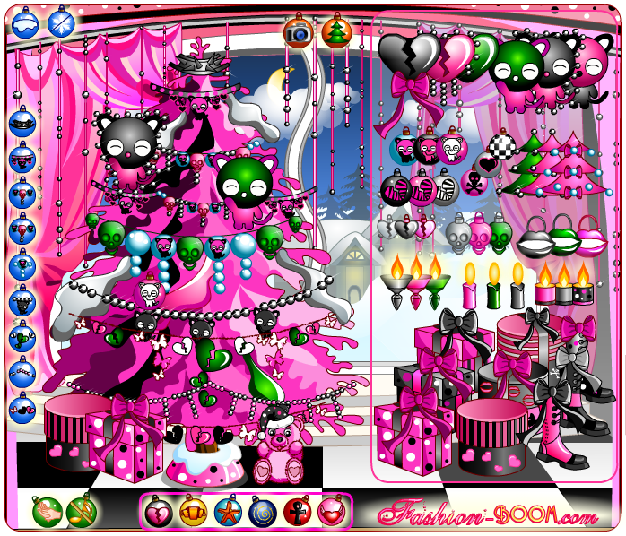 Xmas Tree dress up. Emo