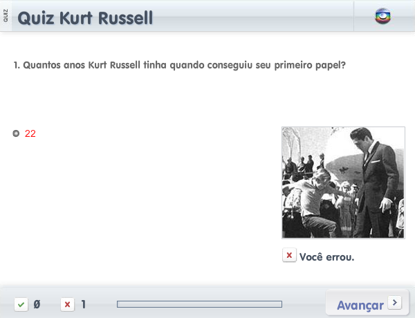 Quiz Kurt Russell