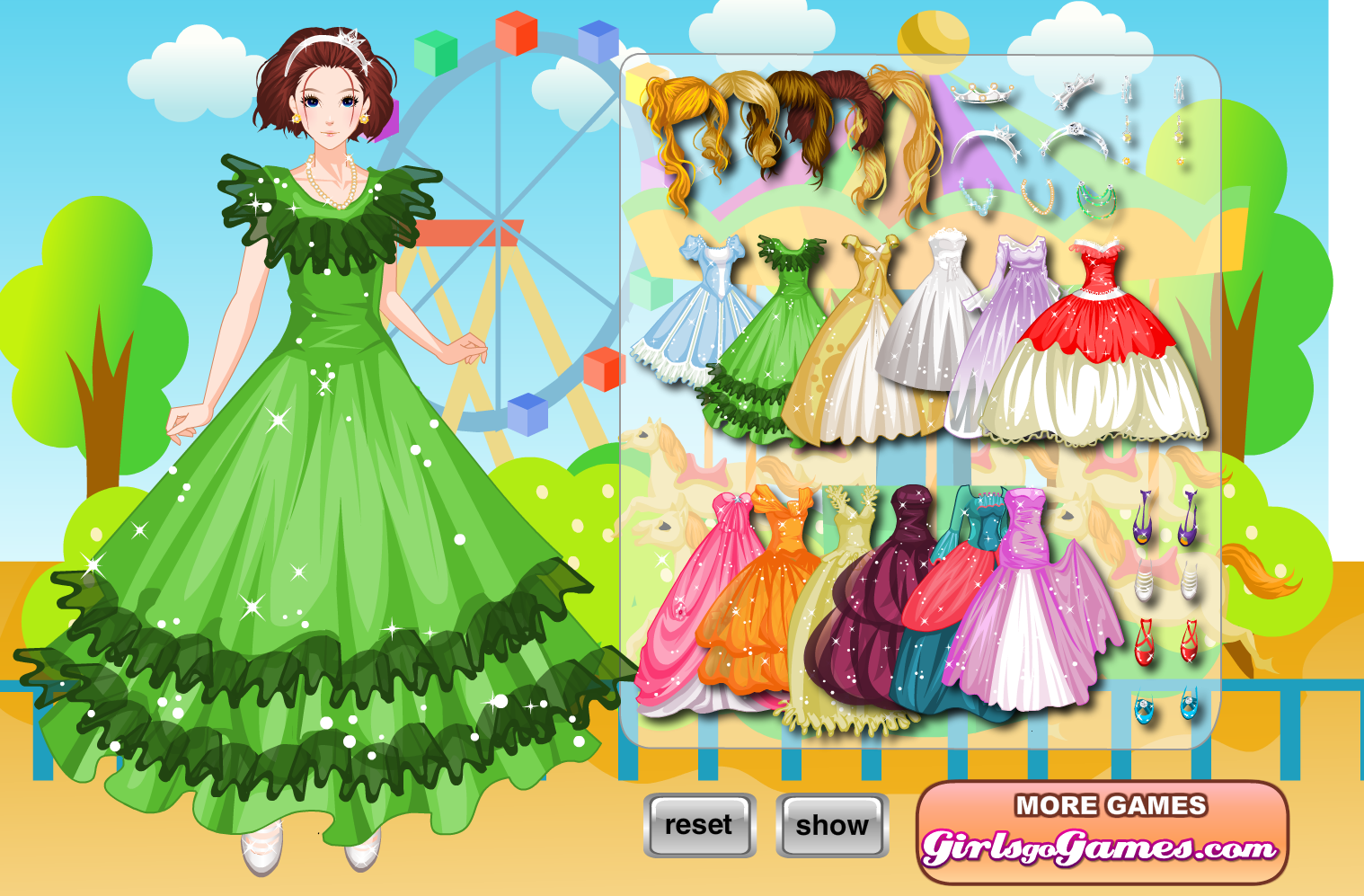 Glamour Princess Dress Up