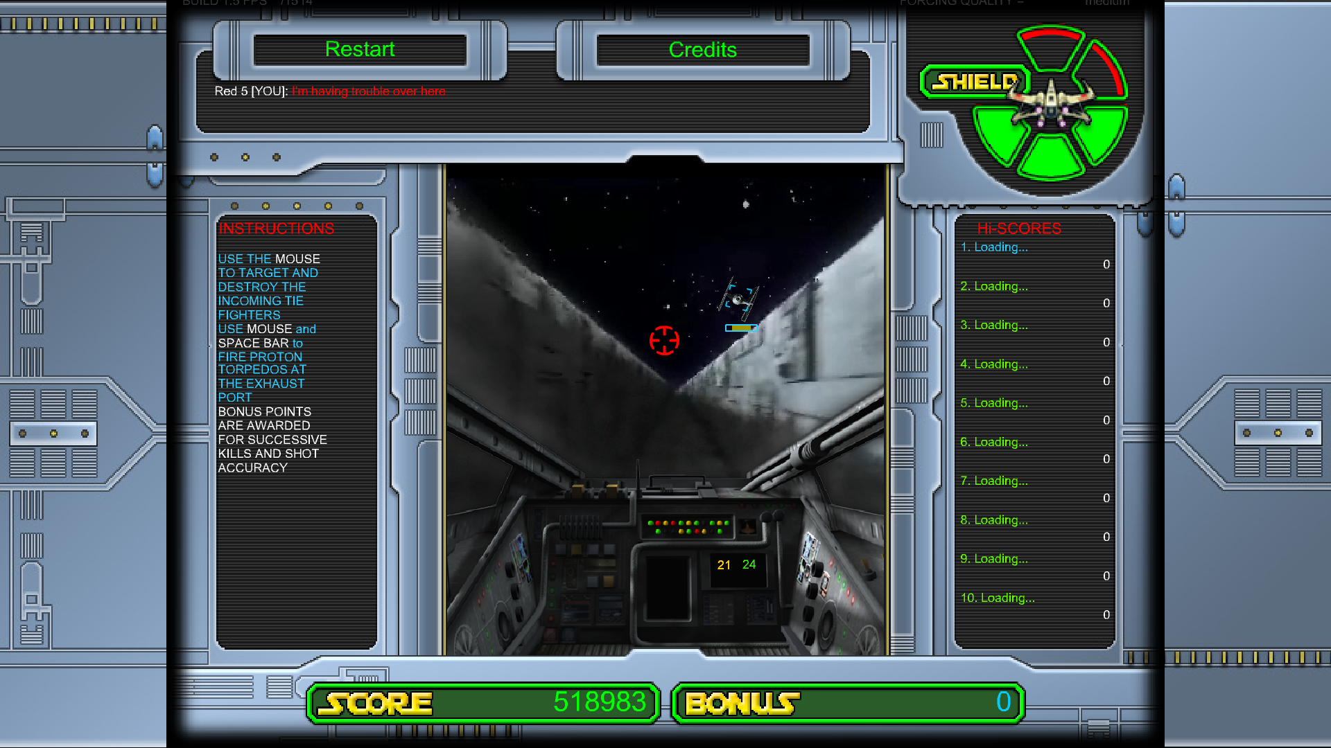 Star Wars Trench Run