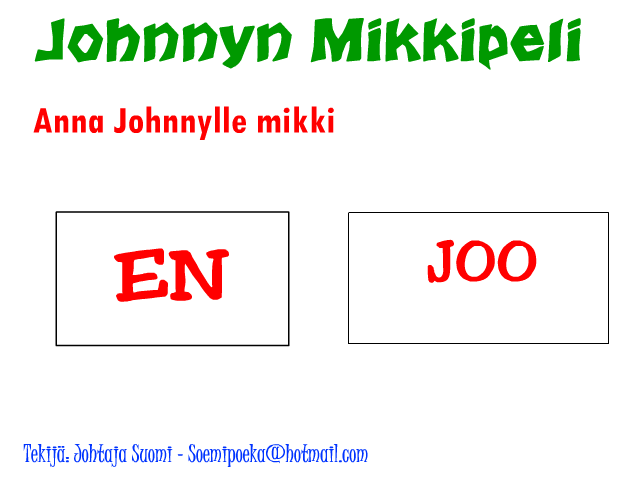 Johnnyn Mikkipeli