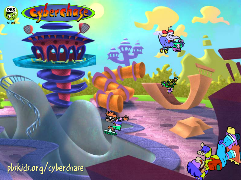 Cyberchase: Radopolis Screensaver