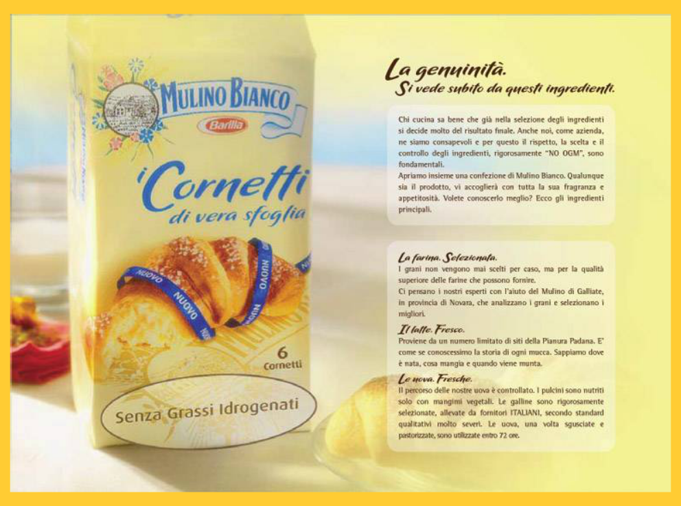 Mulino Bianco Leaflet