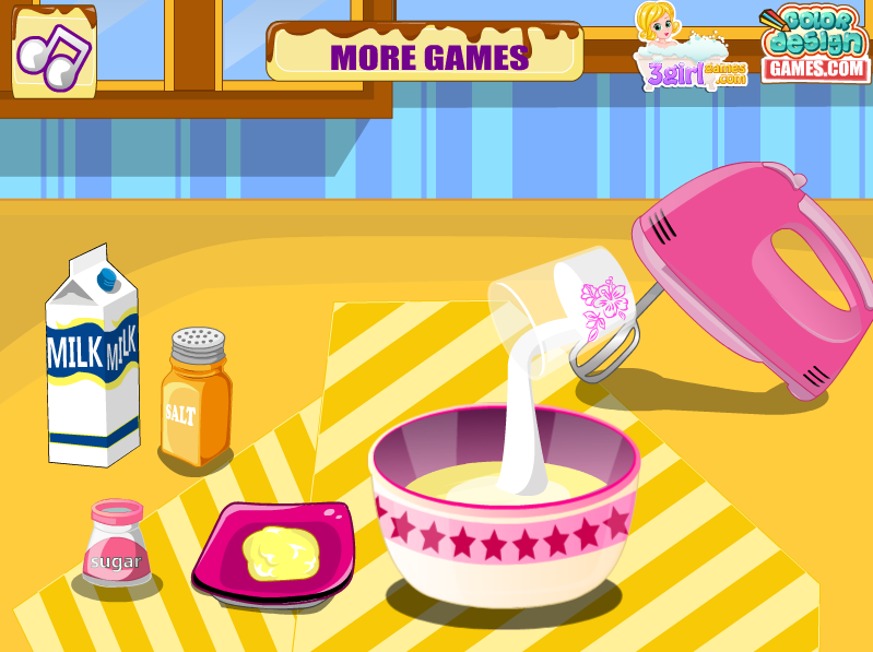 Talking Angela Cooking Donuts