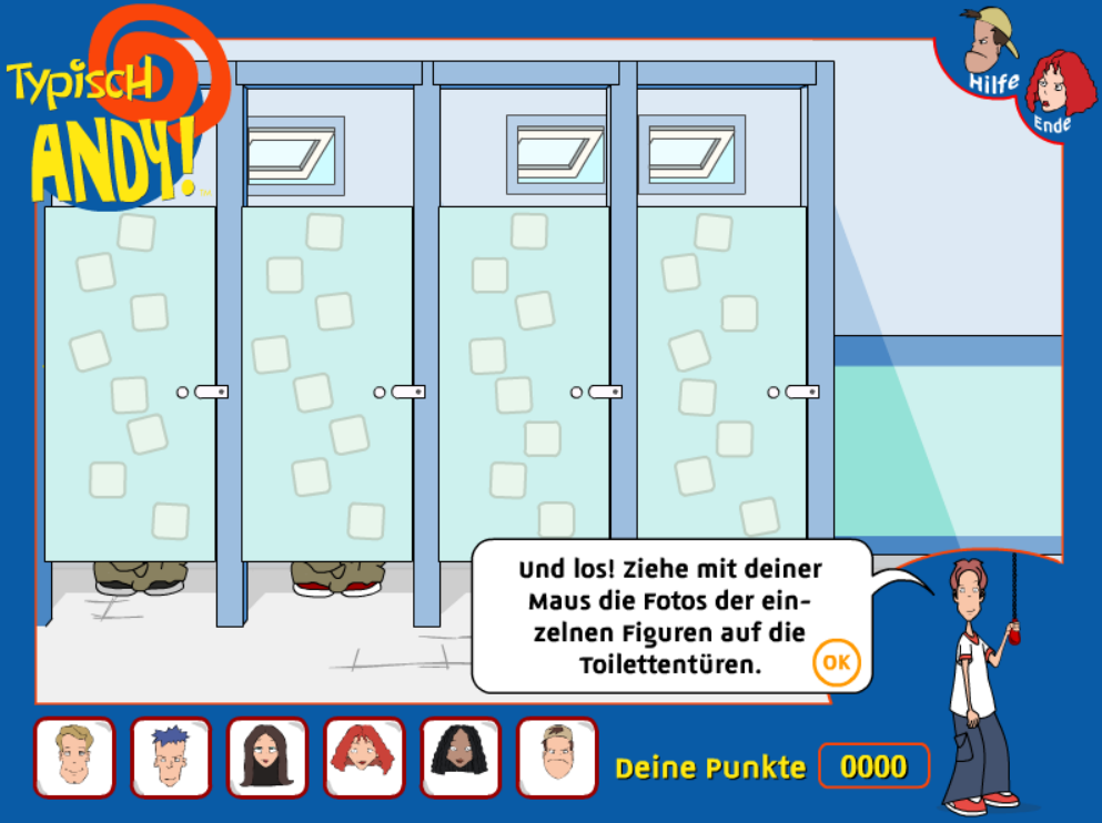 Typisch Andy! Die Wasserbombenschleuder