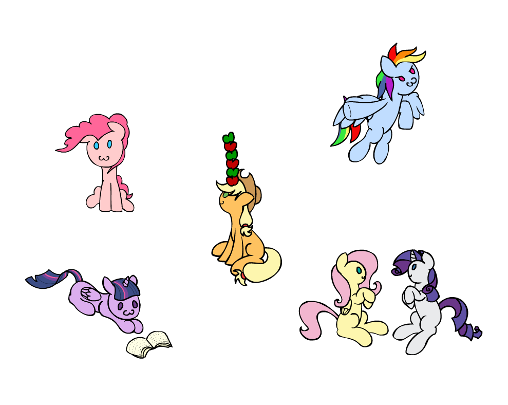 Chibi pony madness