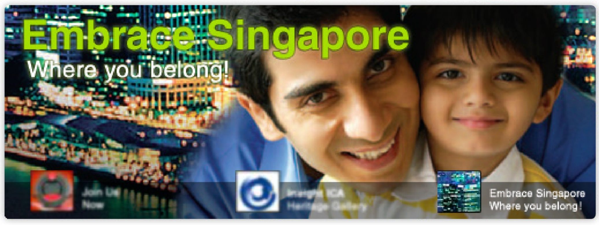 Immigration and Checkpoints Authority Singapore 2008 Website Default Banner