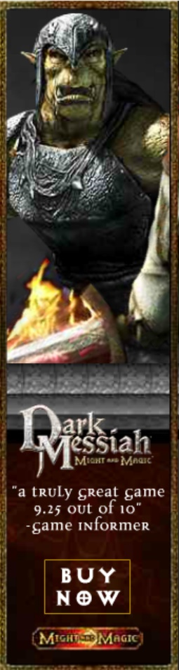 Dark Messiah of Might and Magic Banner Ad (2006)