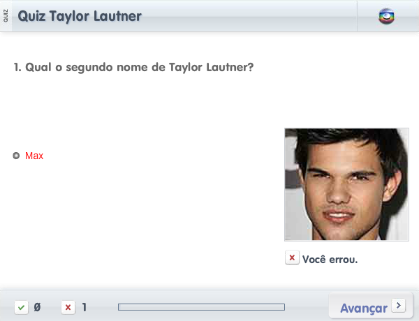 Quiz Taylor Lautner