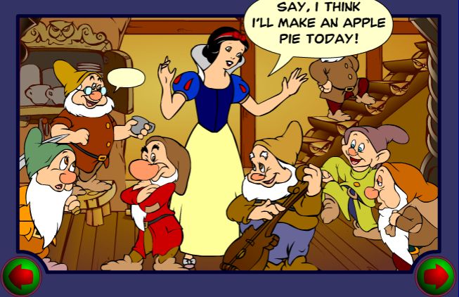 Snow White and the Seven Dwarfs in "The Bad Apple"