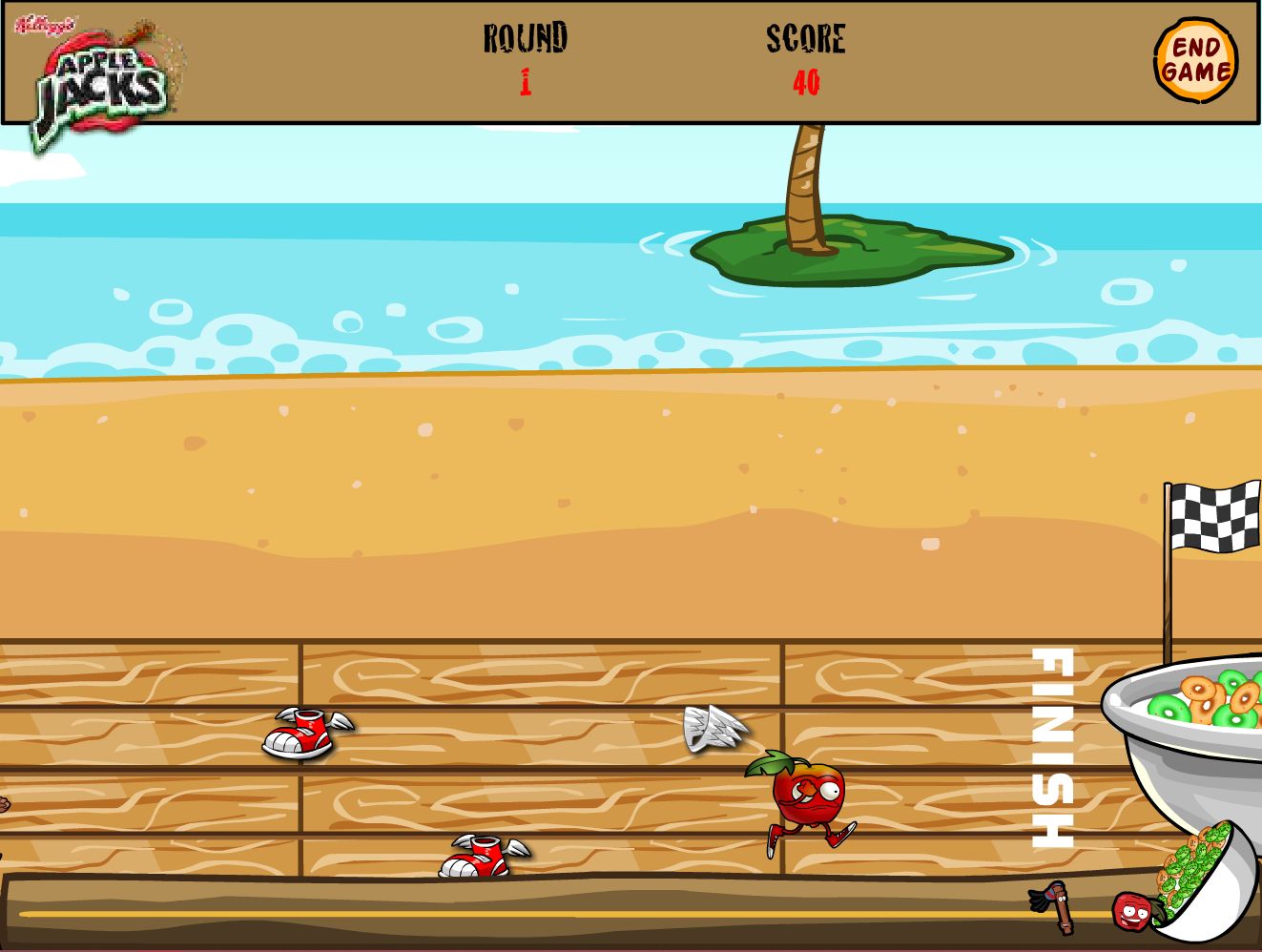 Apple Jacks Race to the Bowl