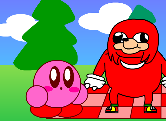 Uganda Knuckles Meet Kirby 3