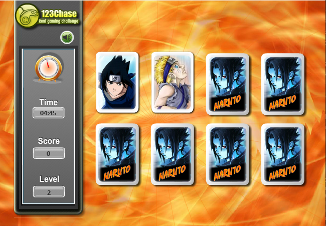 Naruto Memory Match