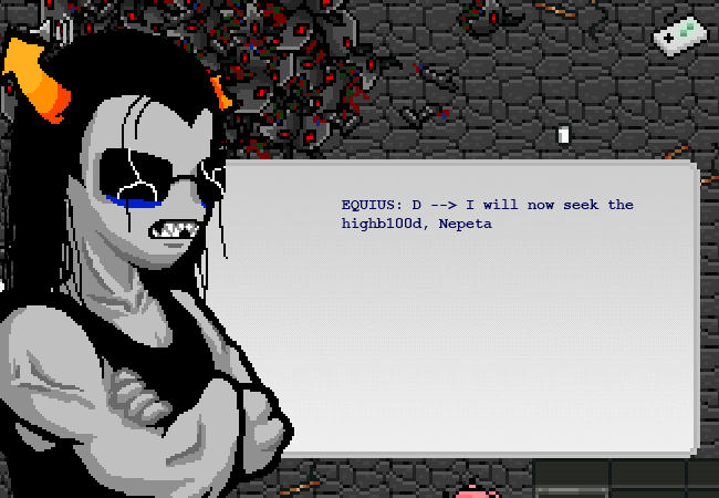 [S] Equius: Seek the highb100d.