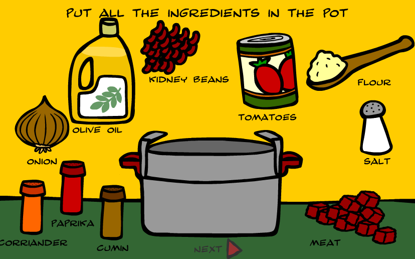 Make a Chili for Boowa and Kwala