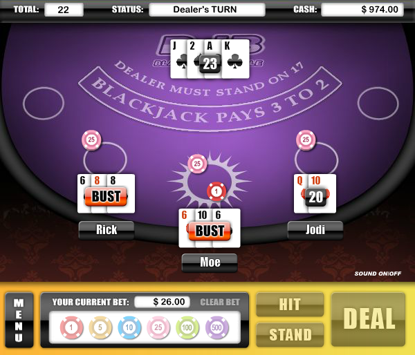 Black Jack Battle