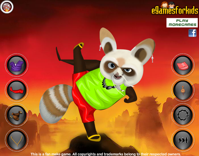 Kung Fu Panda Shifu Dress Up