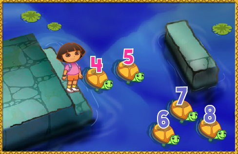 Dora's Number Pyramid Adventure!