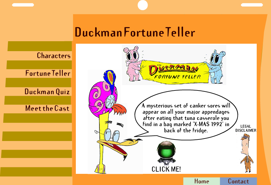 Duckman Microsite