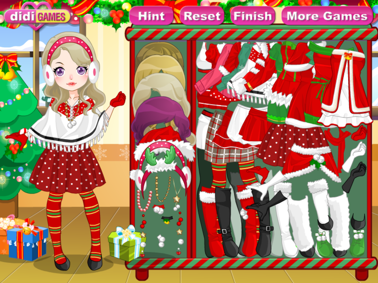 Ready for Xmas Dress Up Game