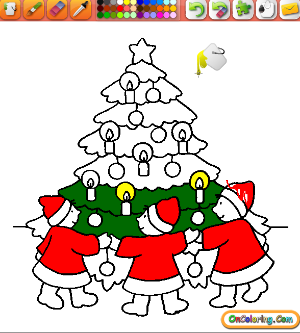 Christmas Tree Coloring