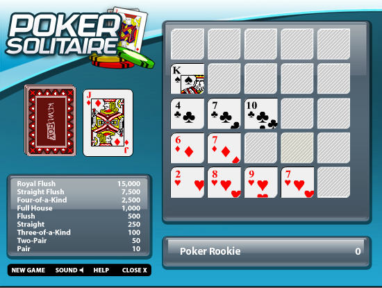 Poker Solitaire