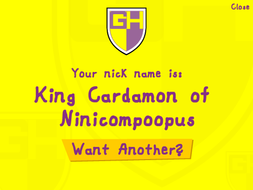 Nick Name Generator