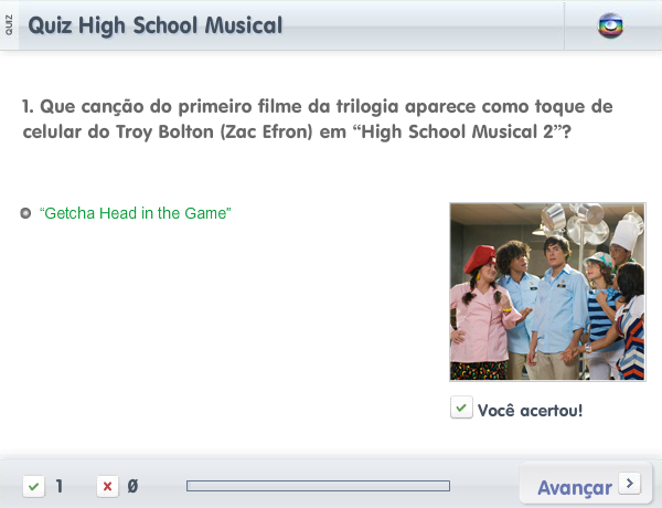 Quiz High School Musical