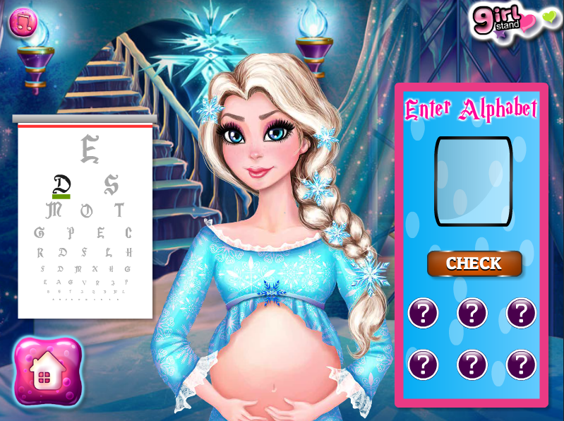 Pregnant Elsa Eye Care