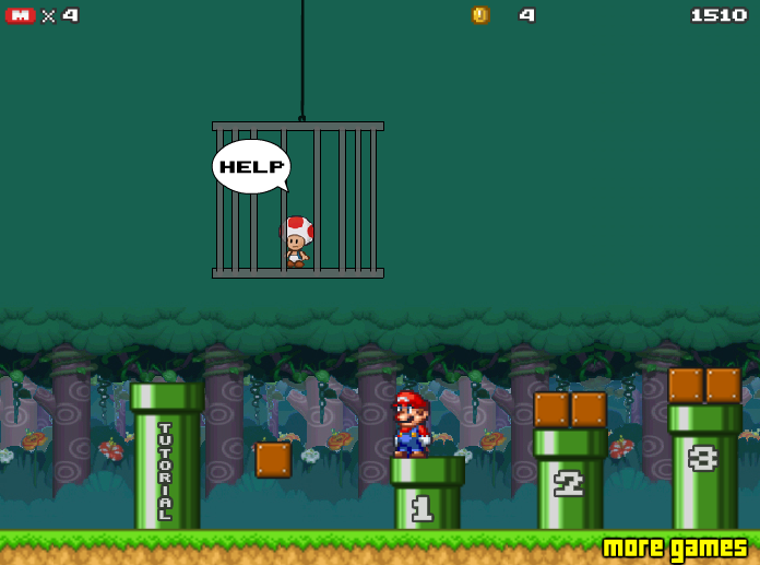 Super Mario Save Toad