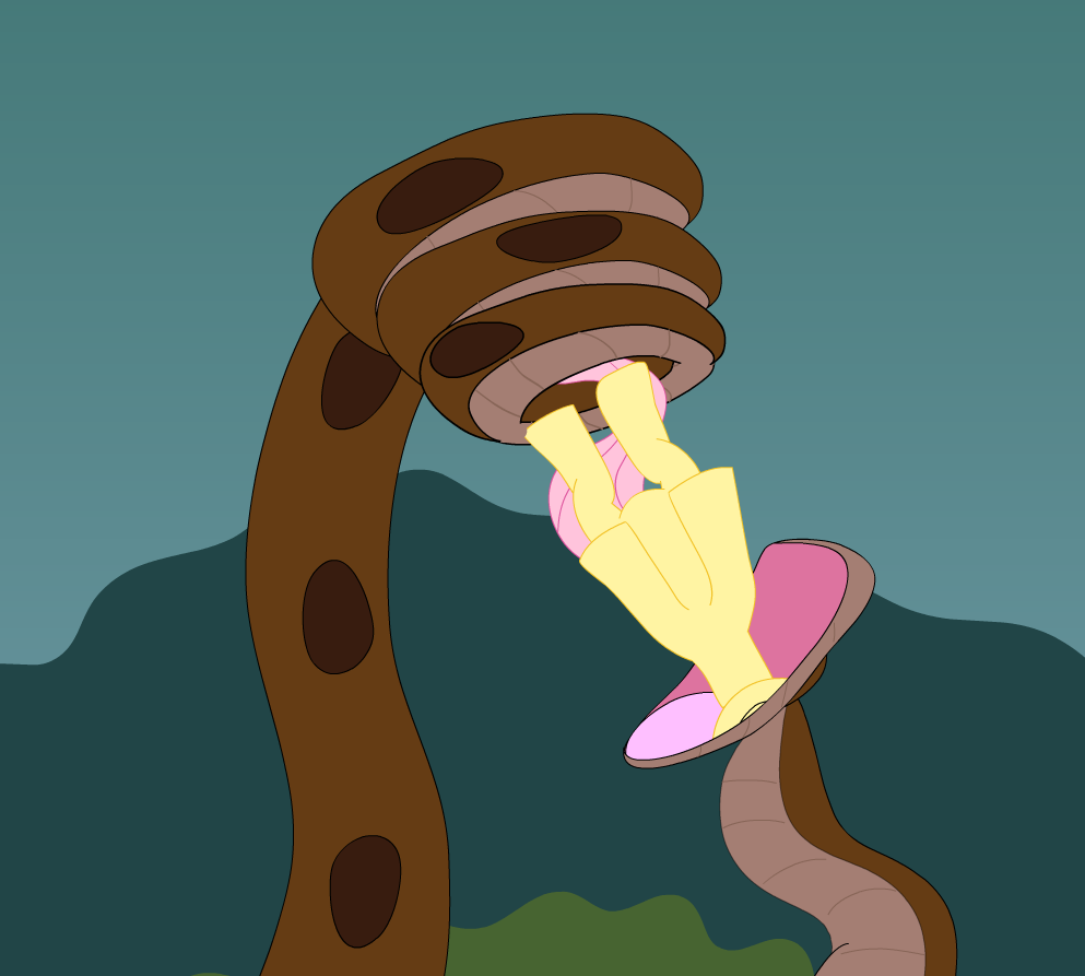 Kaa Vores Fluttershy