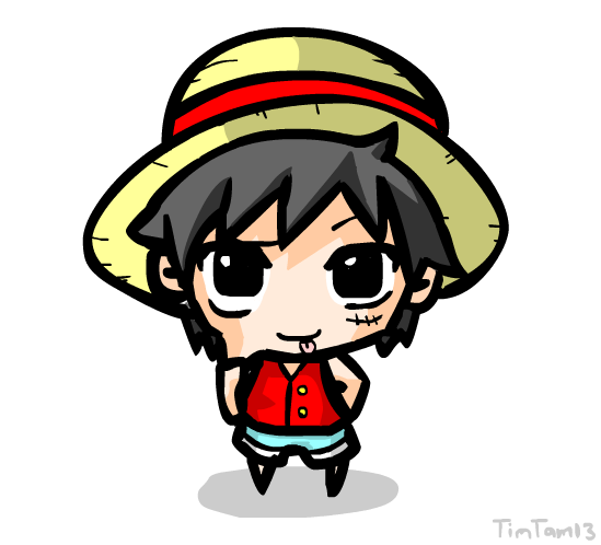 Chibi Luffy animation