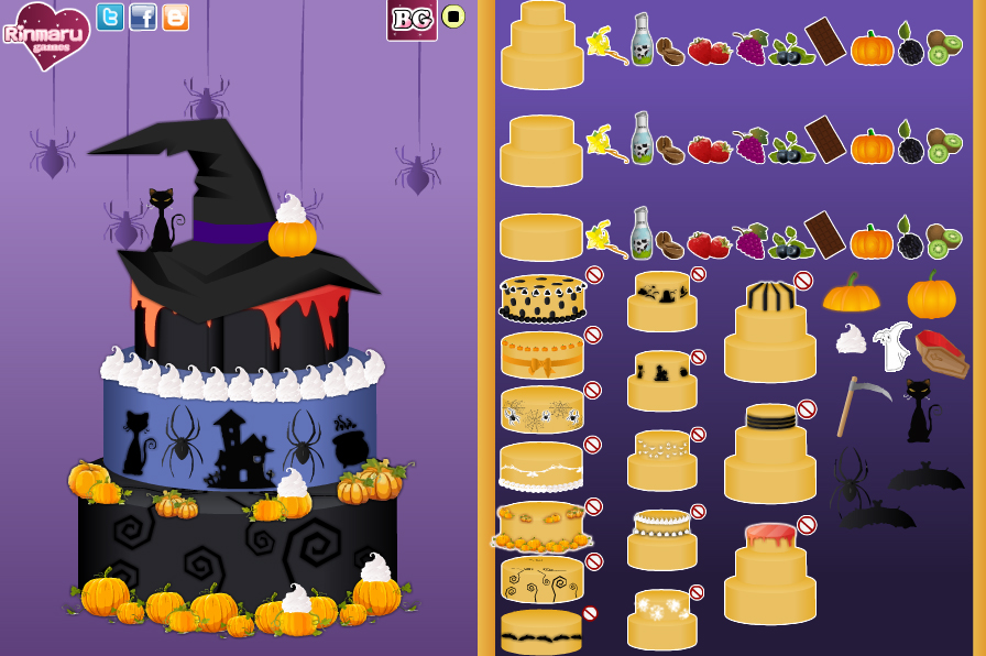Halloween Cake Maker