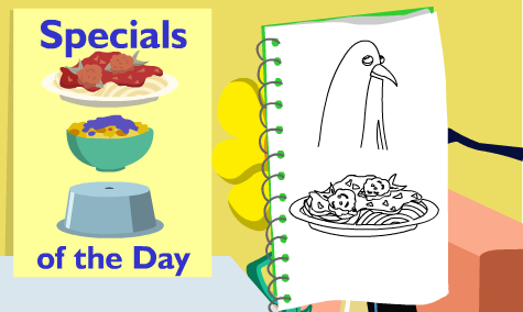 Oswald's Specials of the Day