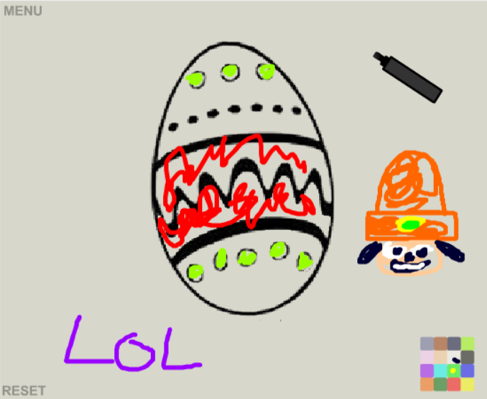 The Easter Drawing Game!